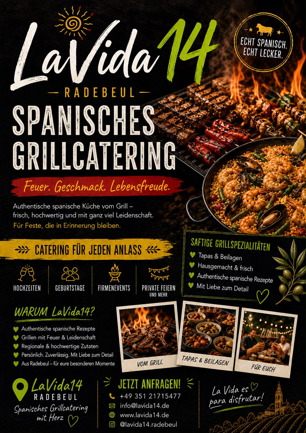 Spanisches Grillcatering